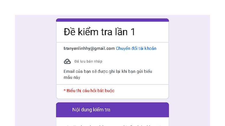 Đề kiểm tra lần 1 - Kế toán hàng tồn kho theo PP KKTX - Studocu