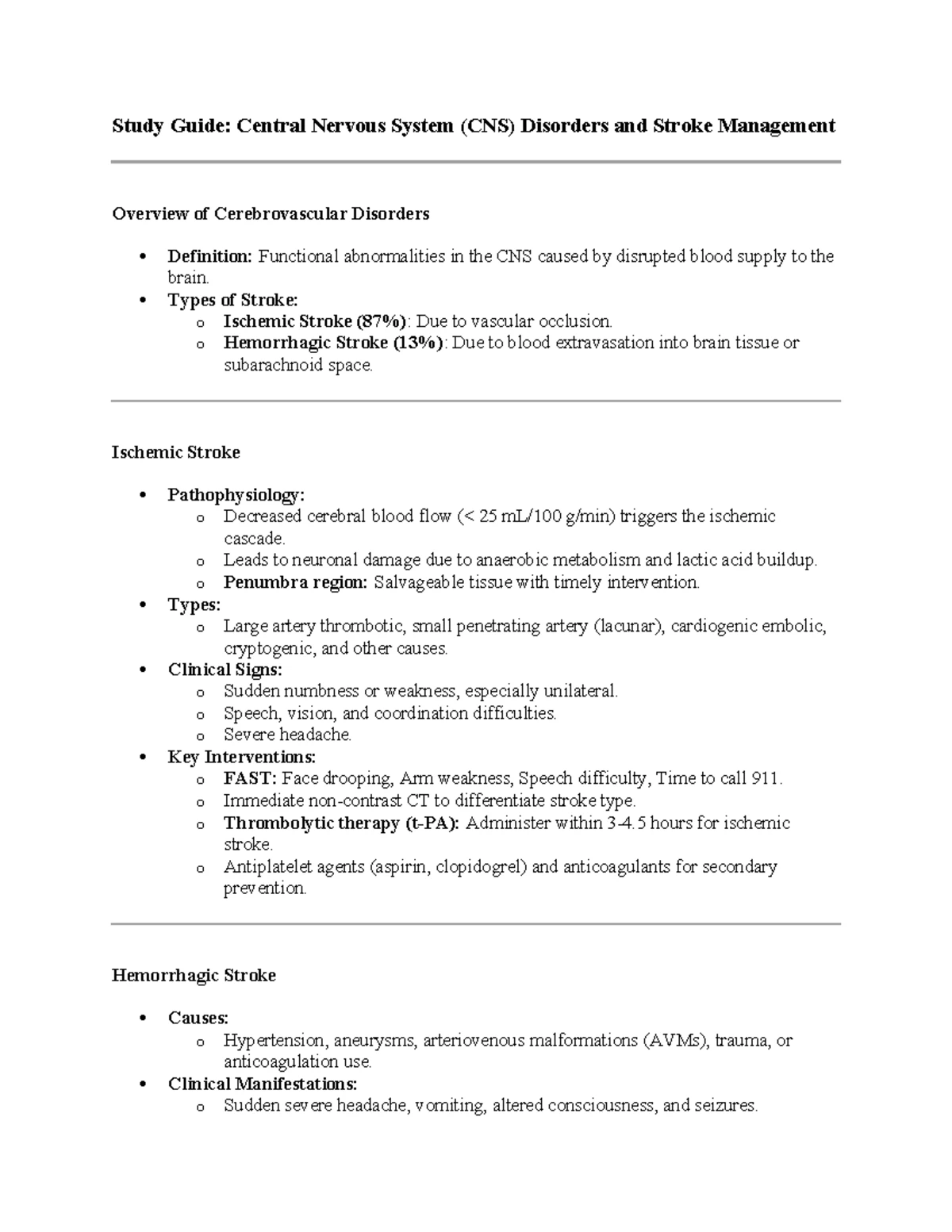 Exam 2 Notes: Understanding Conduct Disorders & Grieving Stages - Studocu