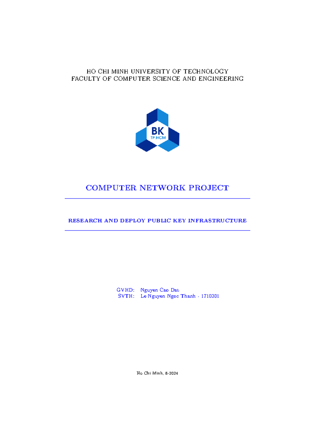 Computer Network - assignment sample - FACULTY OF COMPUTER SCIENCE AND ...