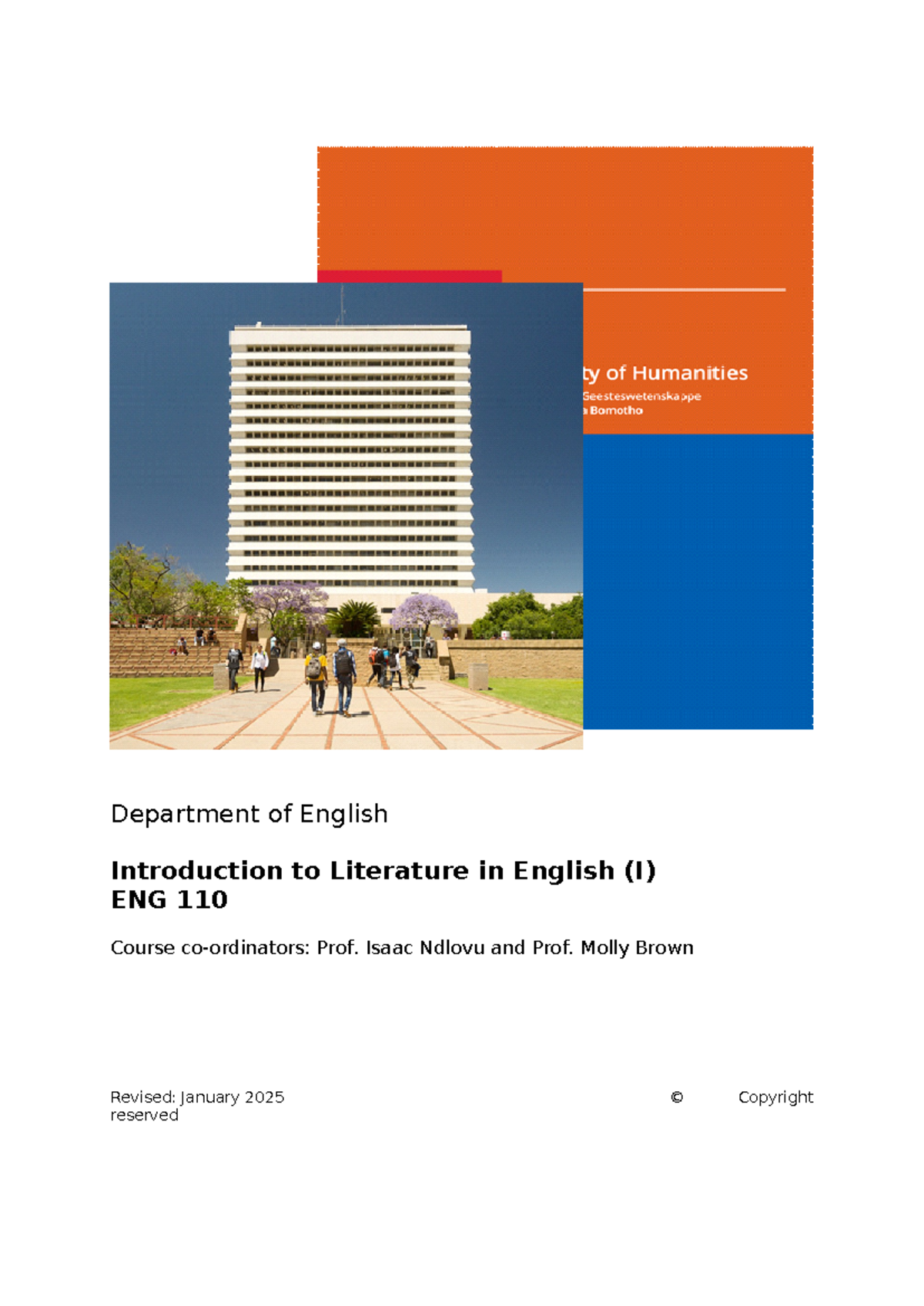 ENG 110 Final Exam Study Guide - Updated February 2025 - Studocu