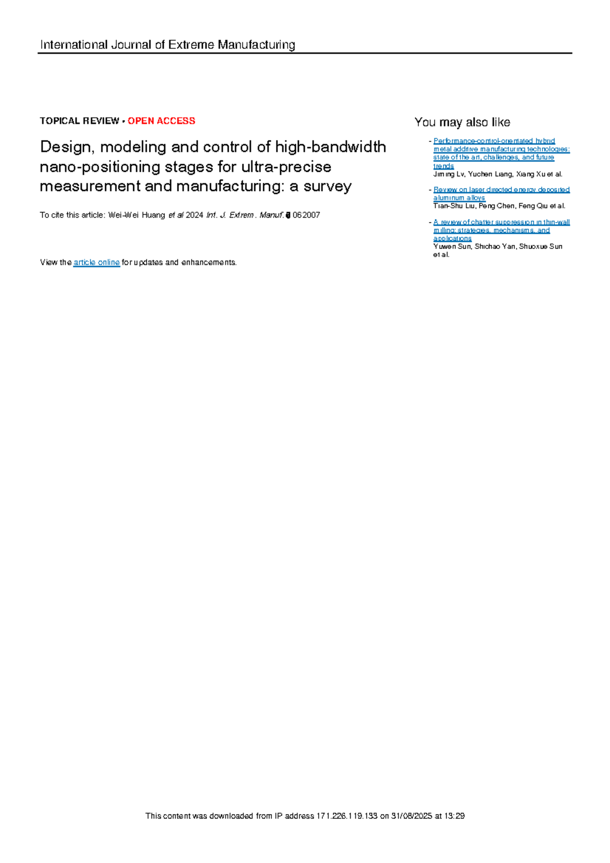 Design, Modeling, and Control of NPSs: A Comprehensive Survey (IJEM ...