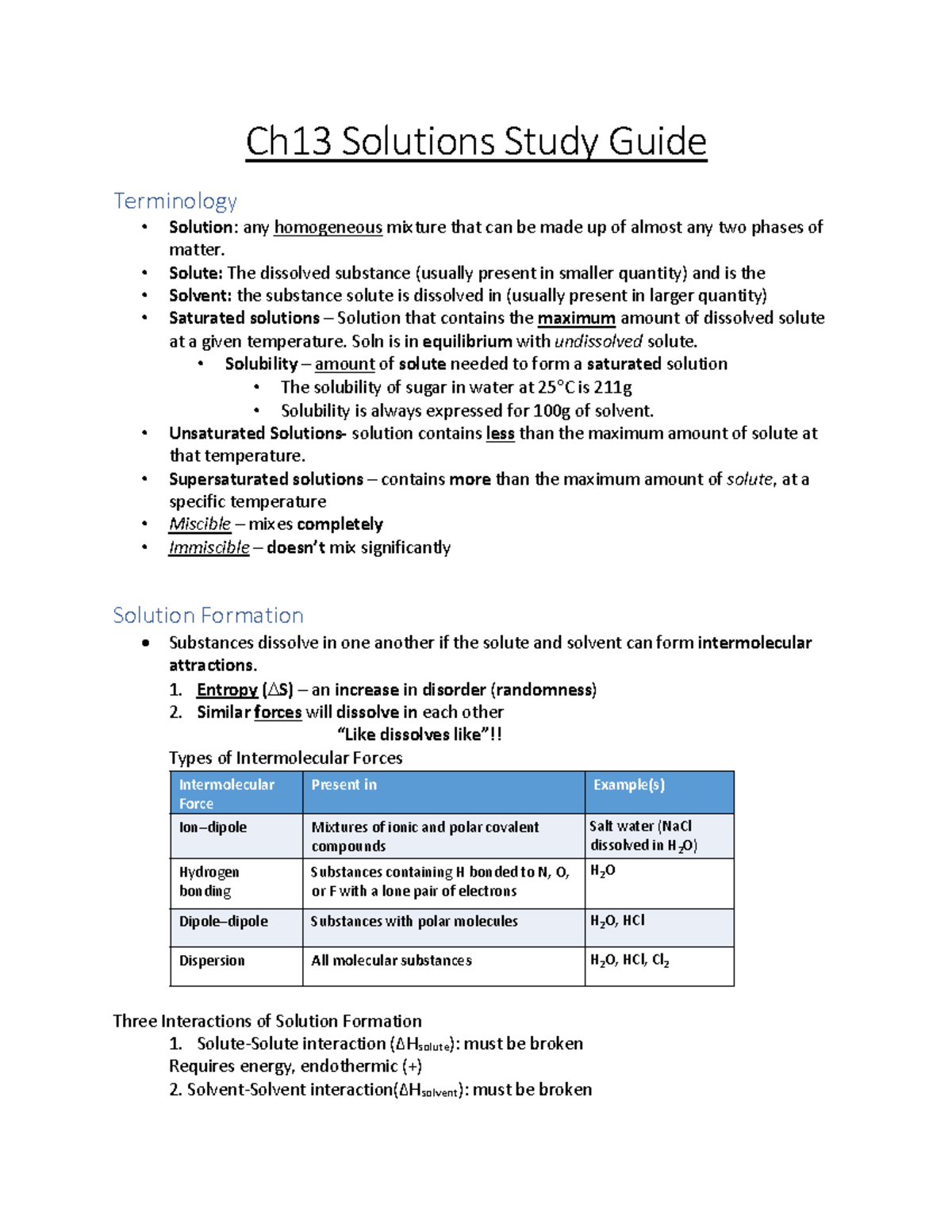 Ch13 IGC Solutions Study Guide: Key Concepts & Terminology - Studocu