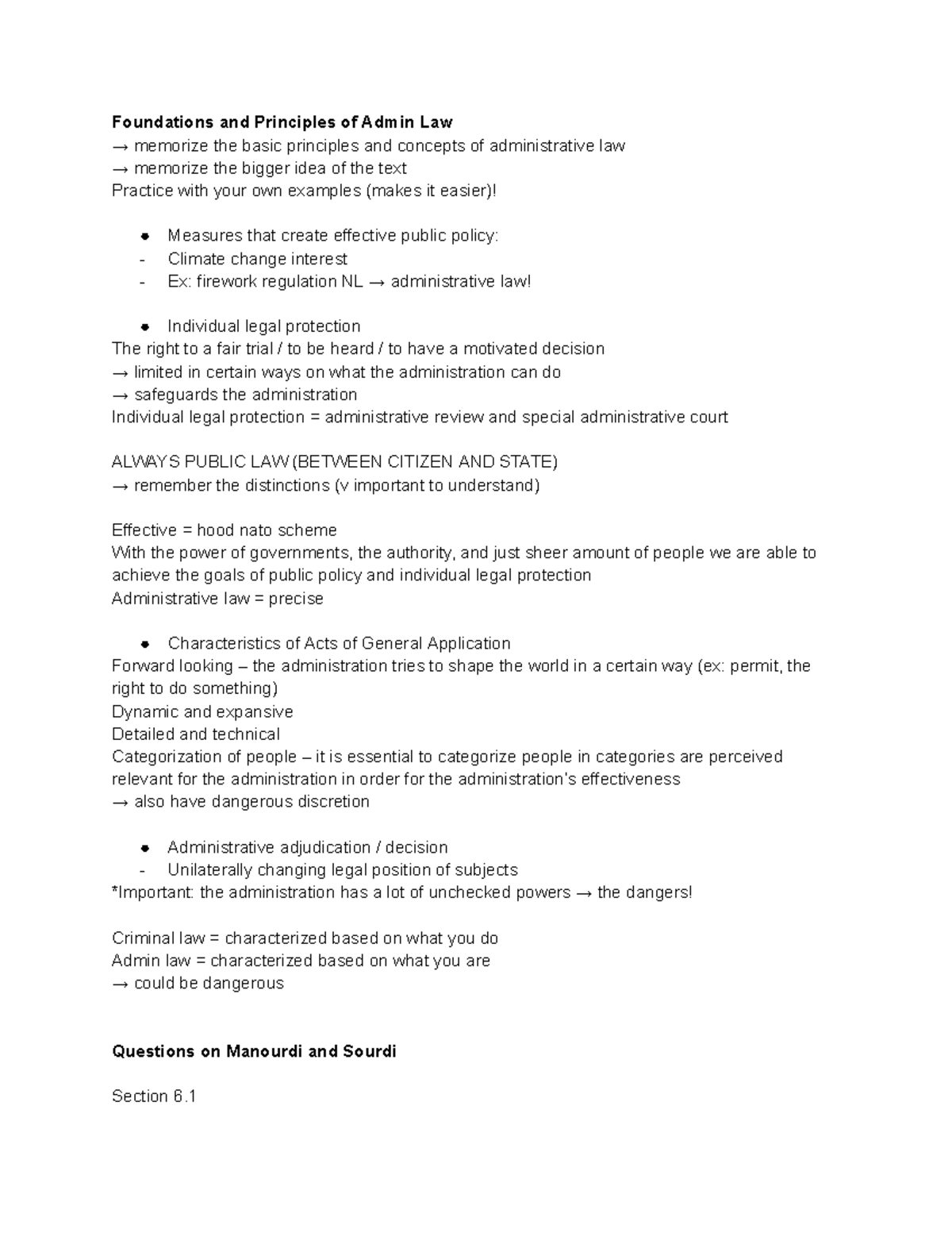 FAP 101: Key Concepts and Principles of Administrative Law Tutorial ...