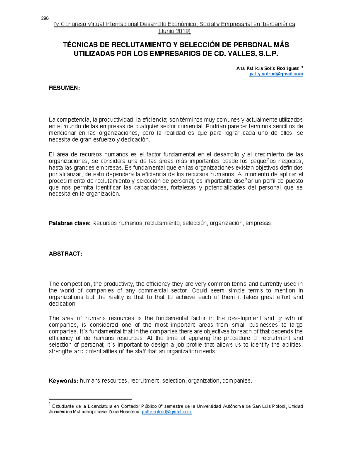 29 tecnicas de reclutamiento y seleccion de personal - TÉCNICAS DE ...