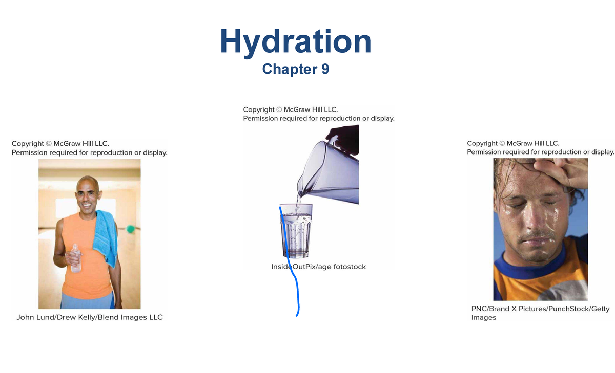 Chapter 9: Hydration Overview and Guidelines - Studocu