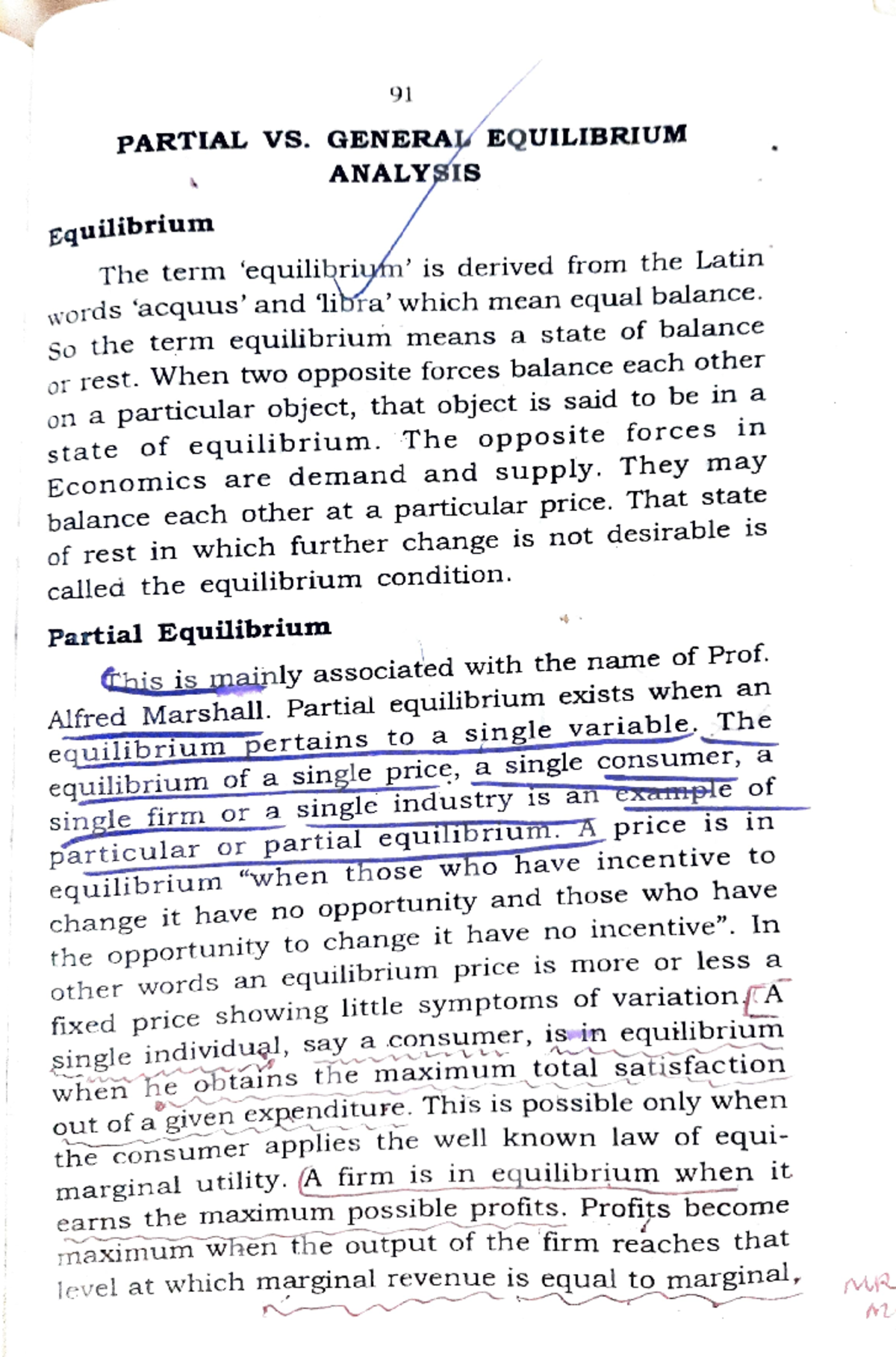 Partial vs. General Equilibrium: Static, Comparative Statics & Dynamic ...