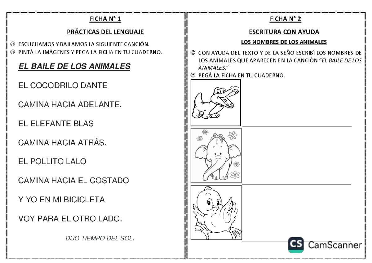 Cuadernillo de Actividades para Primero: Prácticas de Lenguaje y ...