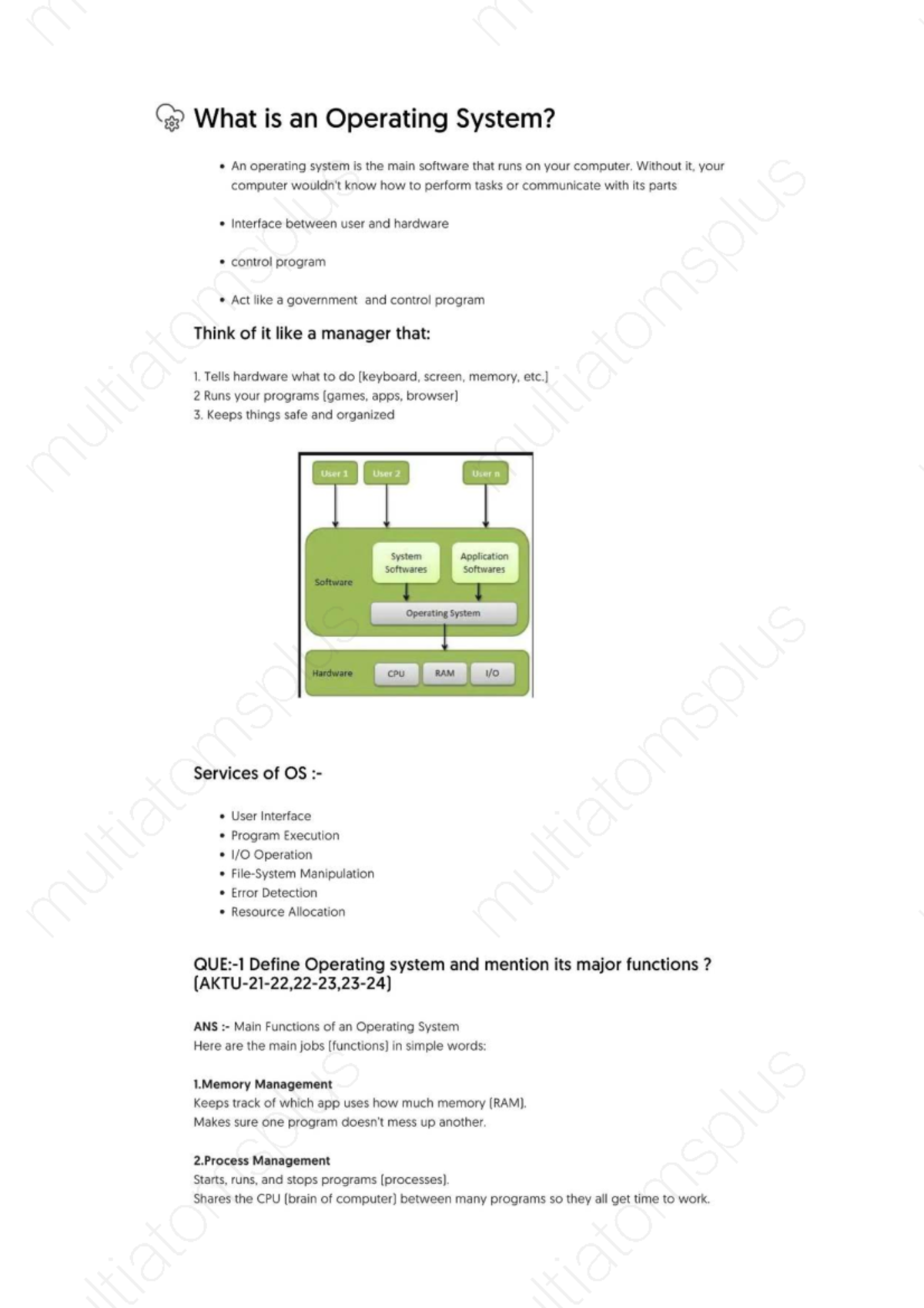 Os Complete Notes for Multiatoms Plus (IAT) - Studocu