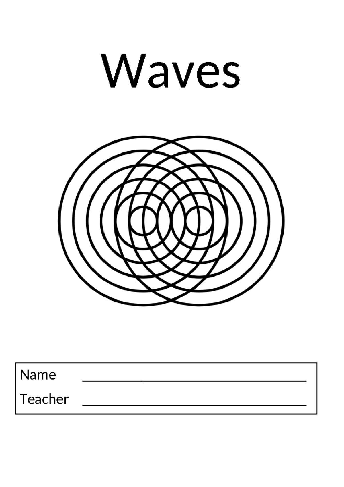 Waves booklet: Understanding progressive waves and their ...
