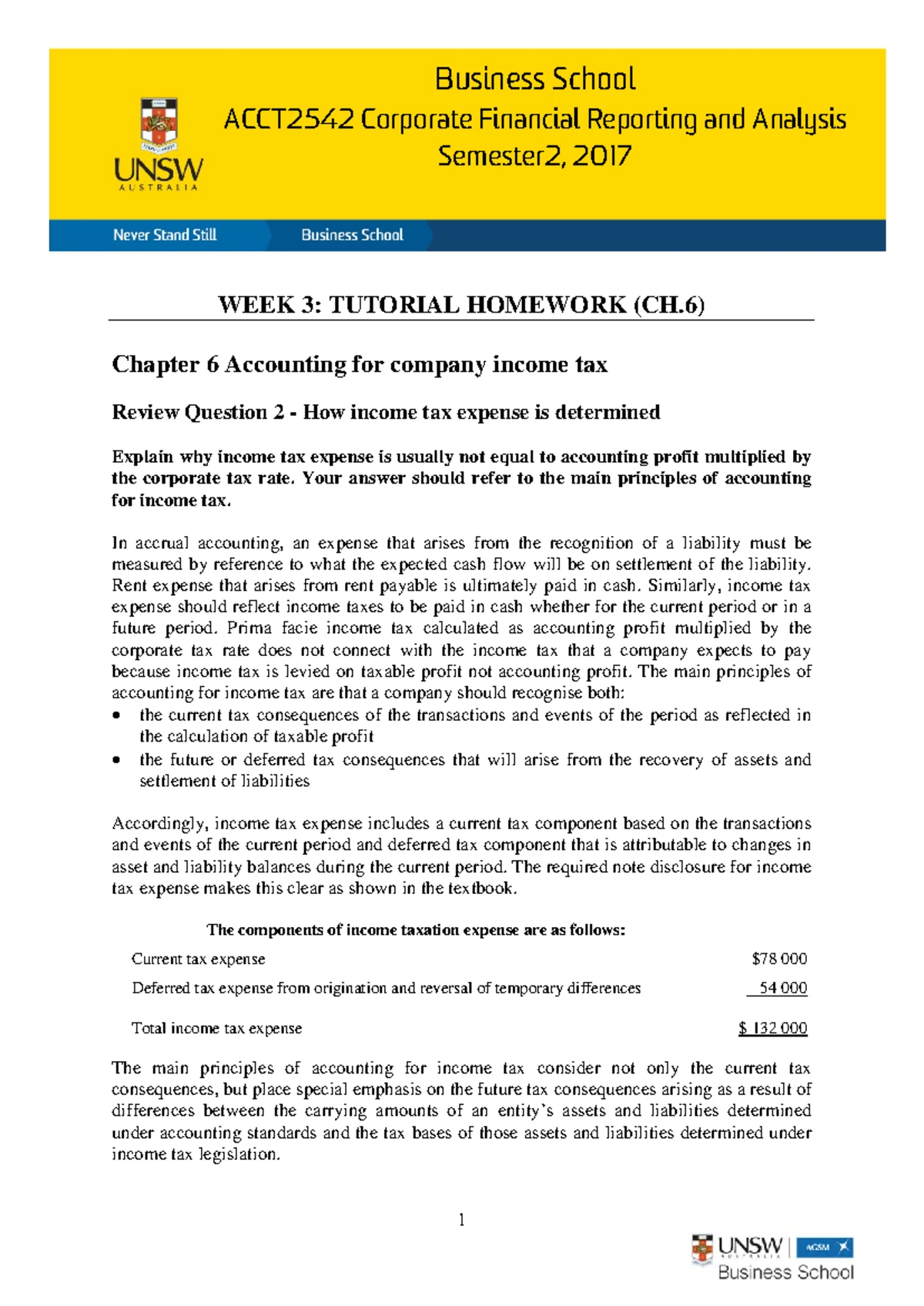 ACCT2542 Topic 2 Tutorial Question with Solution - ACCT Tutorial ...