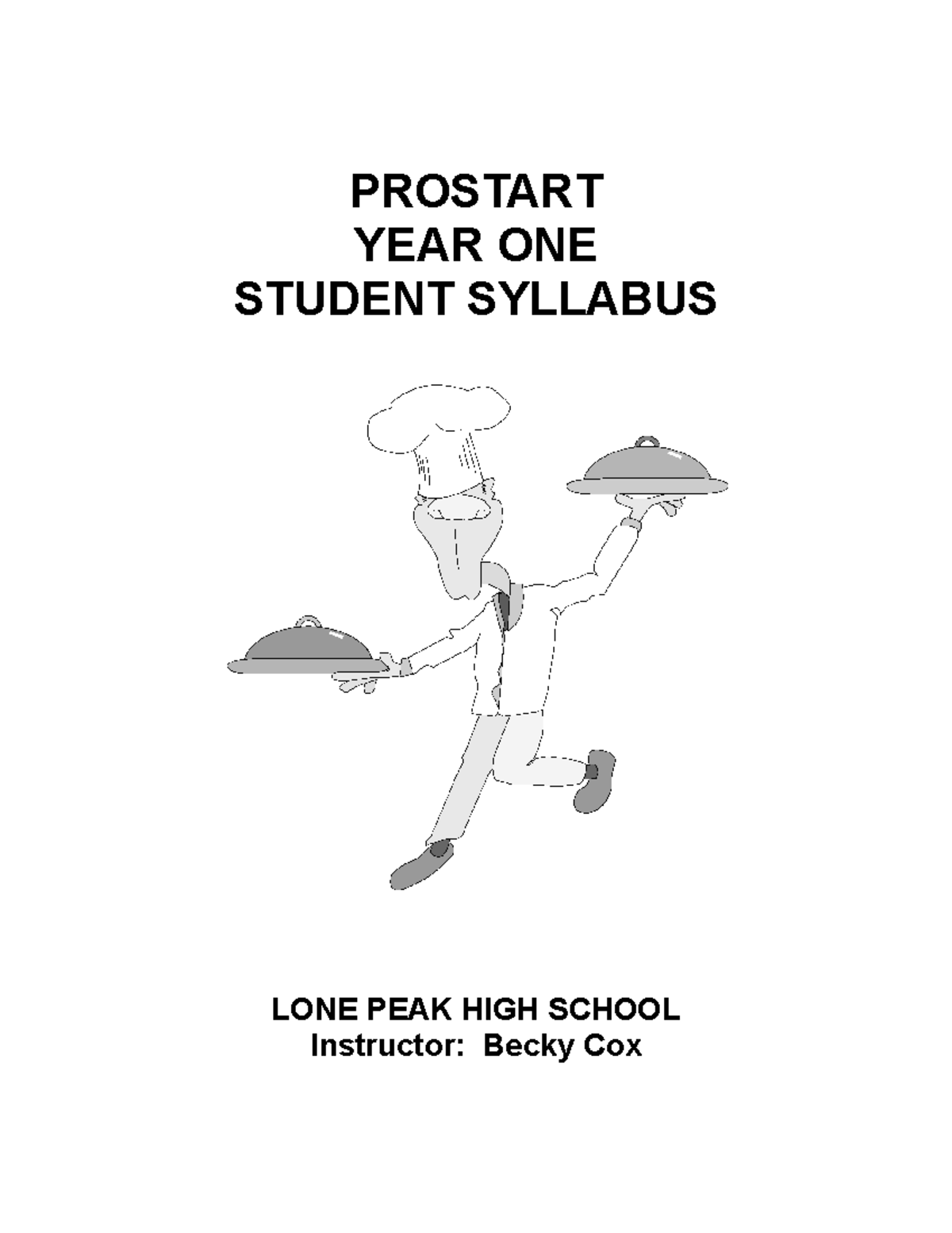 ProStart Culinary Arts Year 1 Syllabus & Exam Prep Guide - Studocu