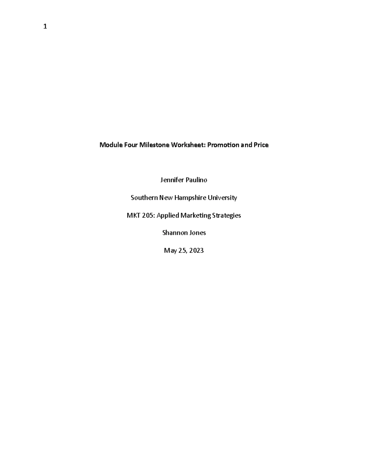 ACC 202 Project Workbook - Milestone One - Cost Classification ...