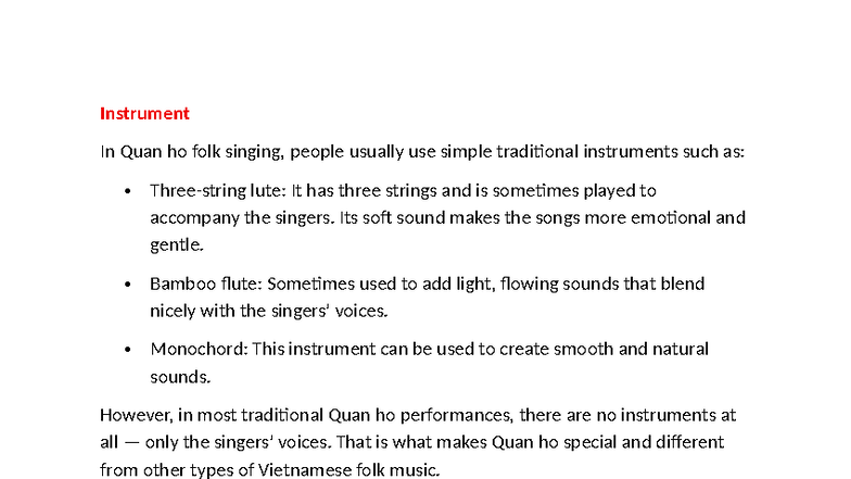 Quan ho (instrument) - hhhh - Instrument In Quan ho folk singing ...
