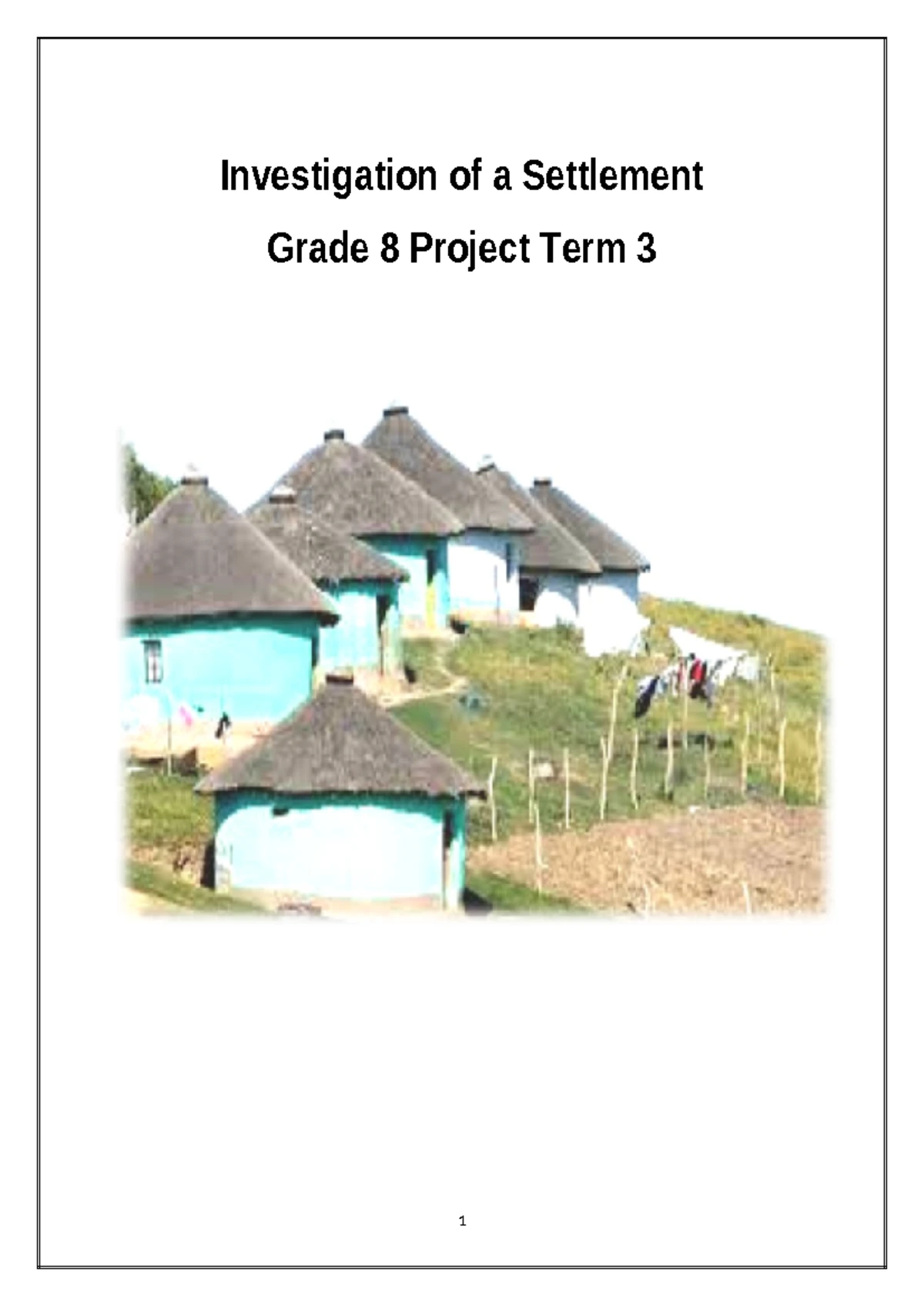 Grade 8 Geography: Maps and Globes Unit 1 & Term 1 Assessment Guide ...