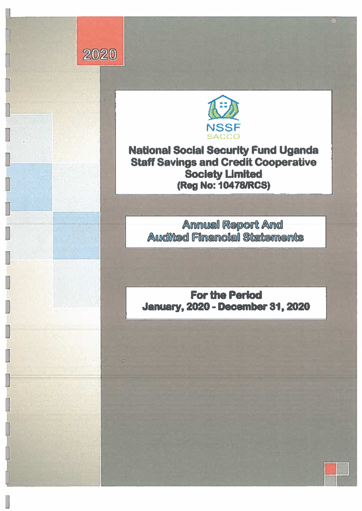 NSSF SACCO Annual Report & Audited Financial Statements 2020 - Studocu
