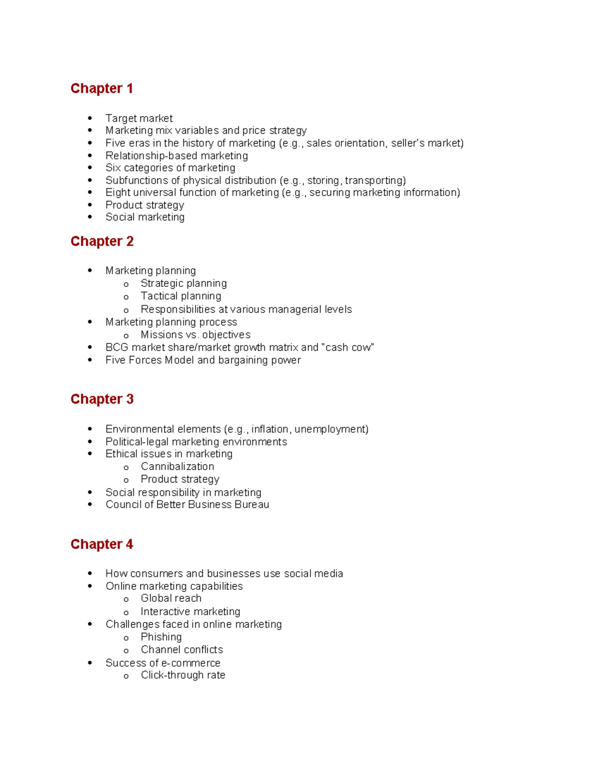 MKT-2010 Midterm Exam Study Guide: Key Concepts & Strategies - Studocu