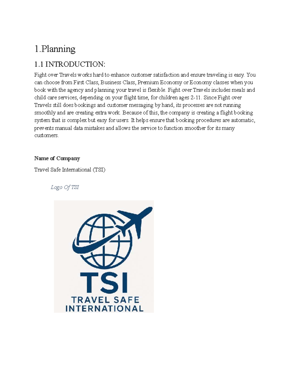 NP069867 - Flight Booking System Analysis and Design Report - Studocu