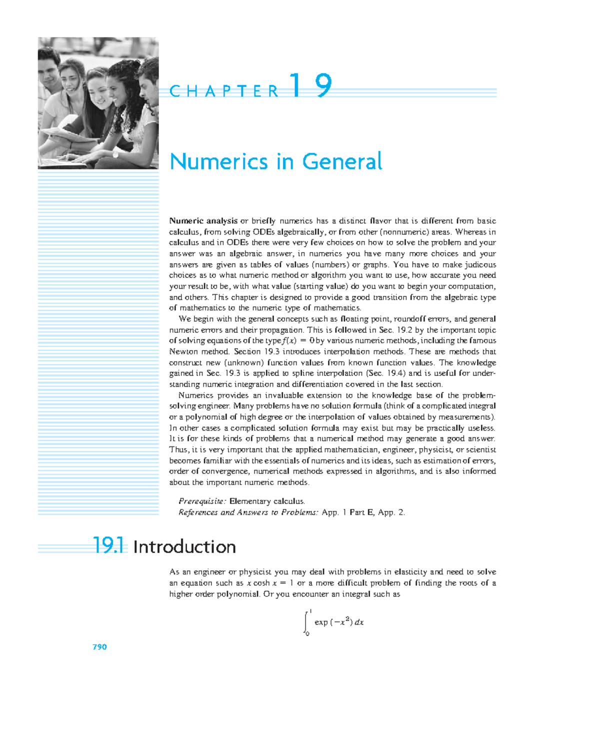 Advanced Engineering Mathematics (816-890): Chapter 19 - Numerics ...