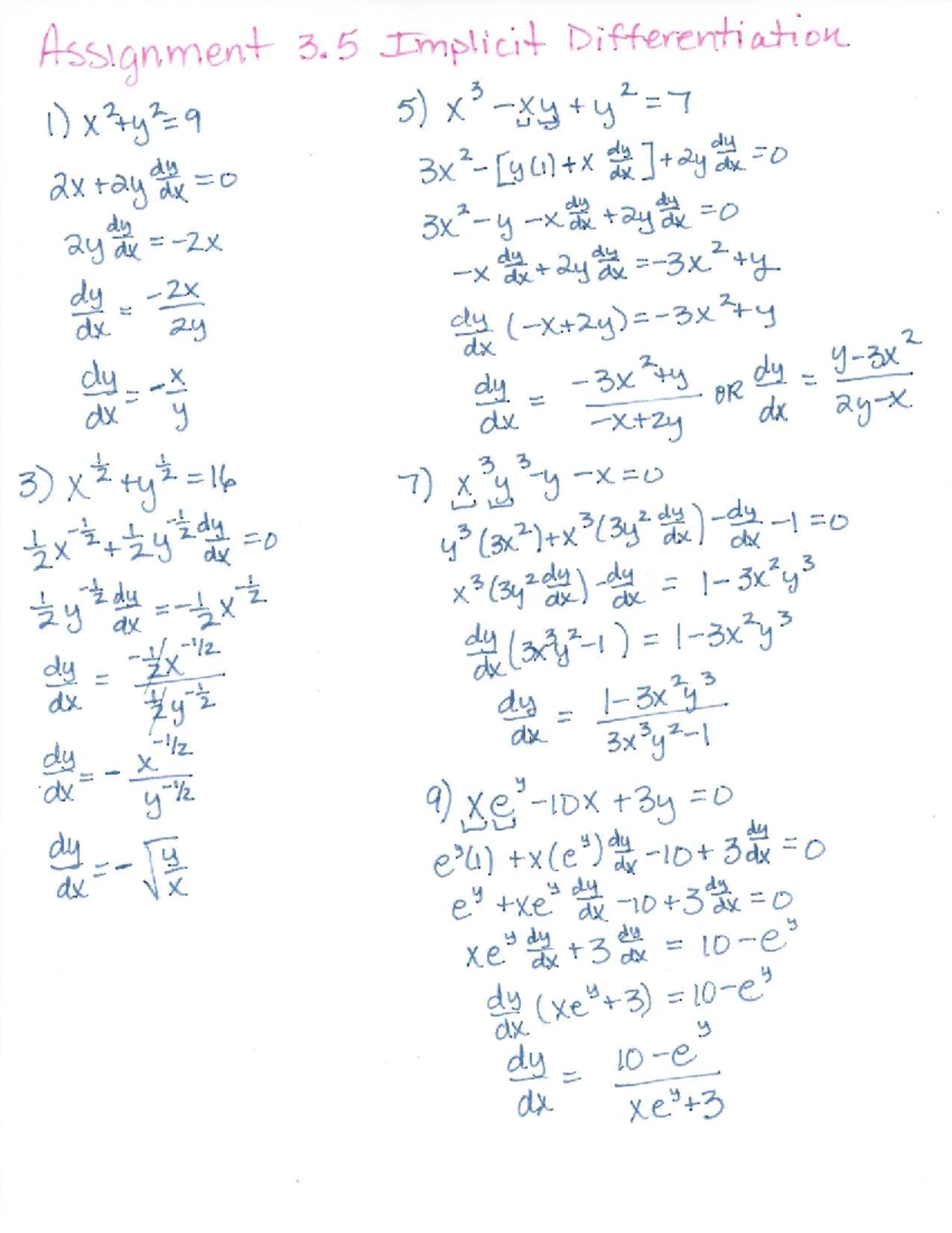 Four Corner Problems: Integration Representations (Level 1-2) - Studocu