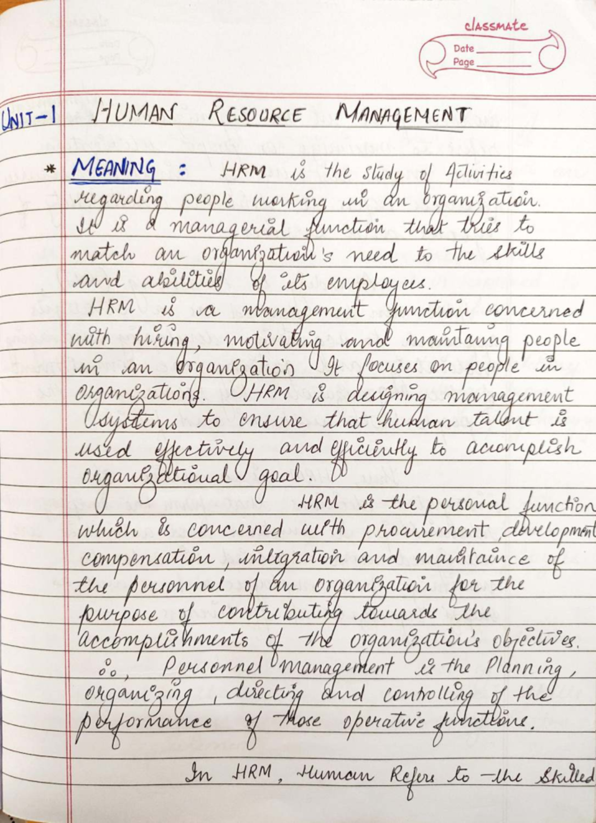 HRM 101: Comprehensive Overview of Human Resource Management Principles ...