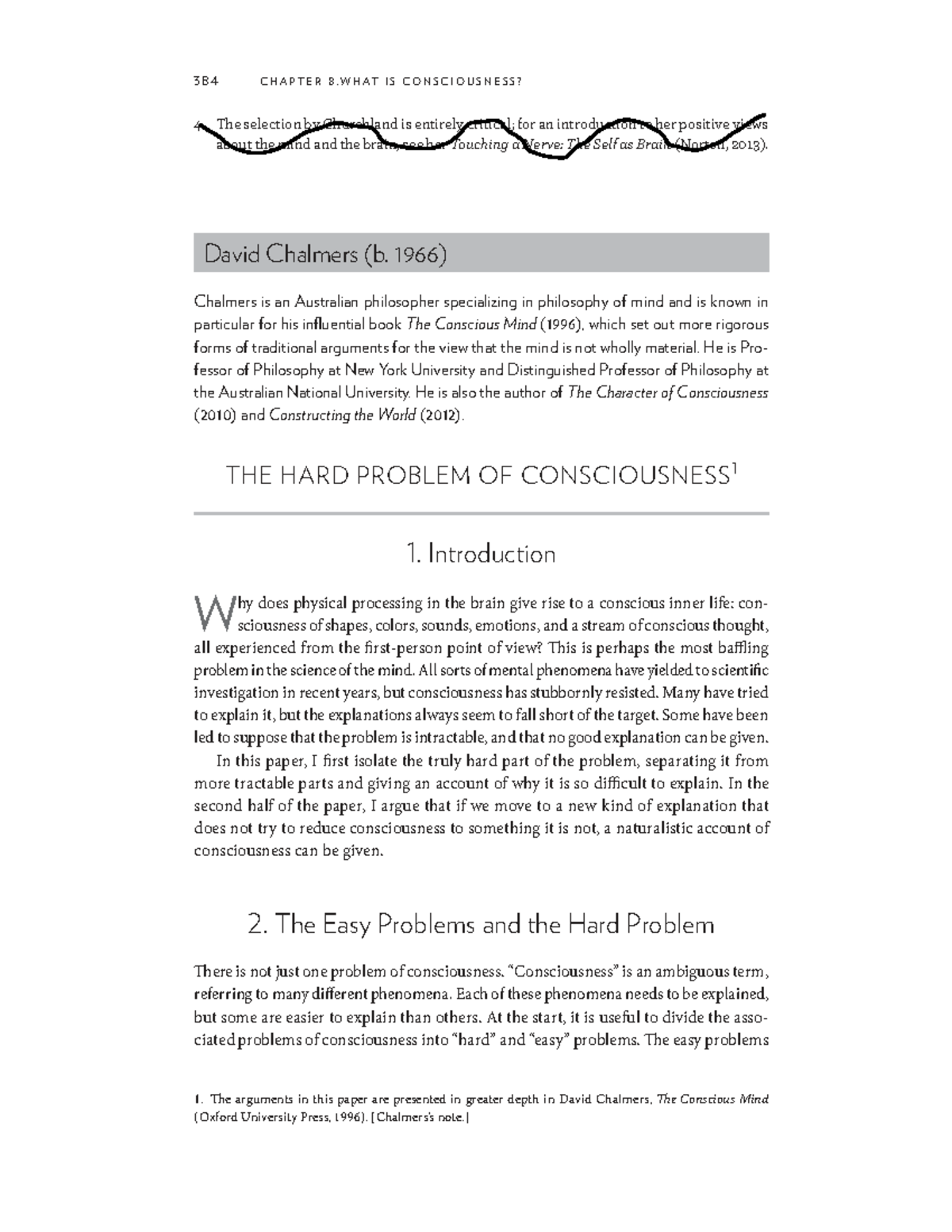 Chalmers' Argument: Understanding the Hard Problem of Consciousness ...