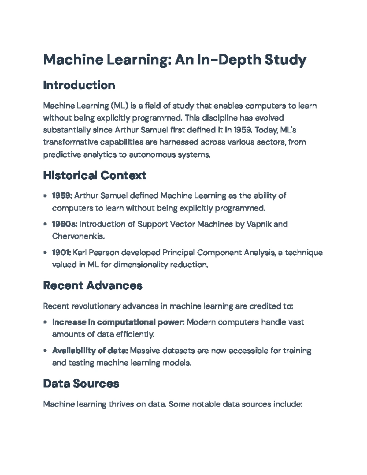ML Cheat Sheet for Quick Reference in Algorithms and Techniques - Studocu