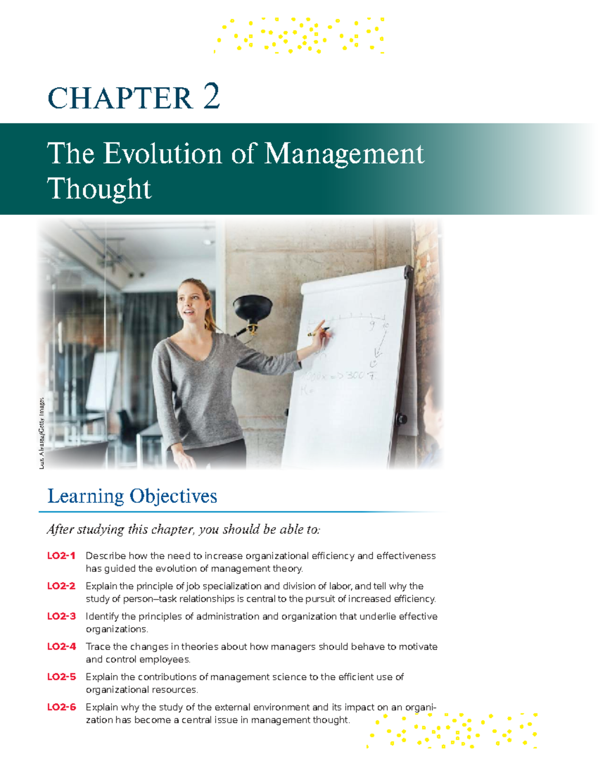 CHAPTER 2: The Evolution of Management Thought - Key Insights and ...