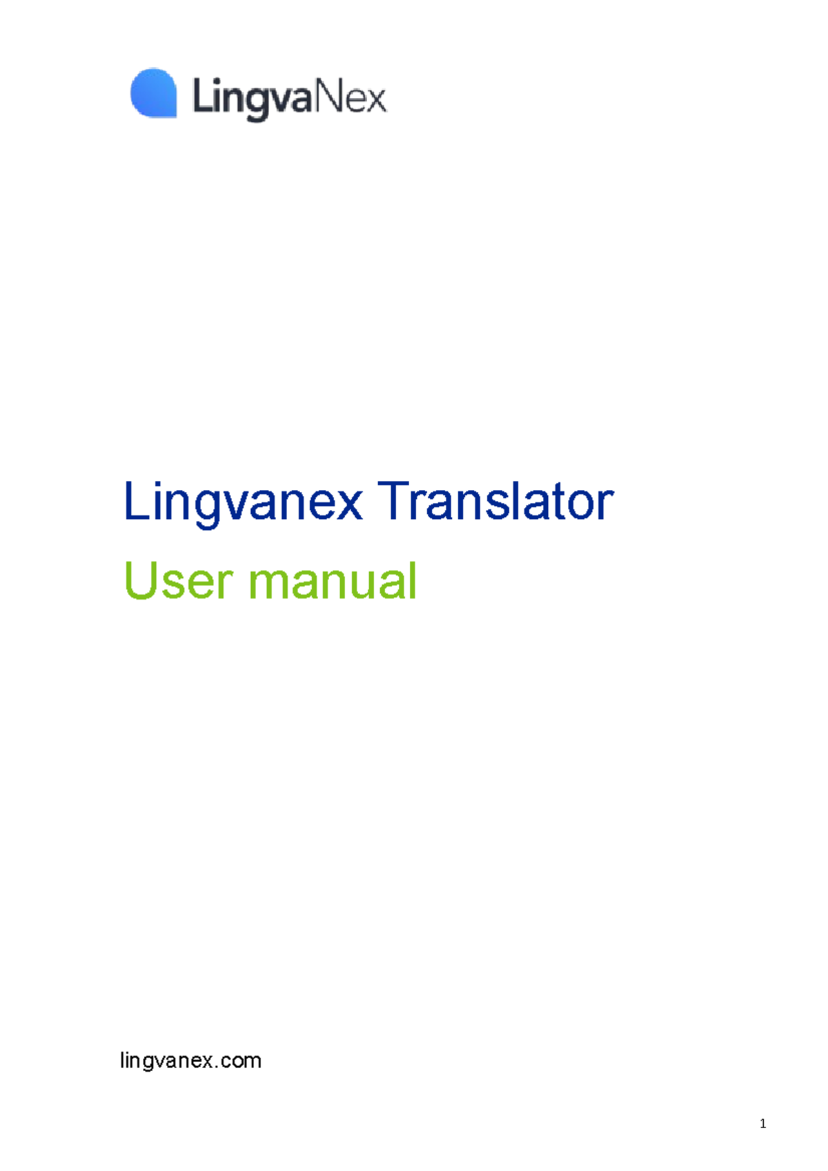User Manual for Lingvanex Translator on Windows: Comprehensive Guide ...