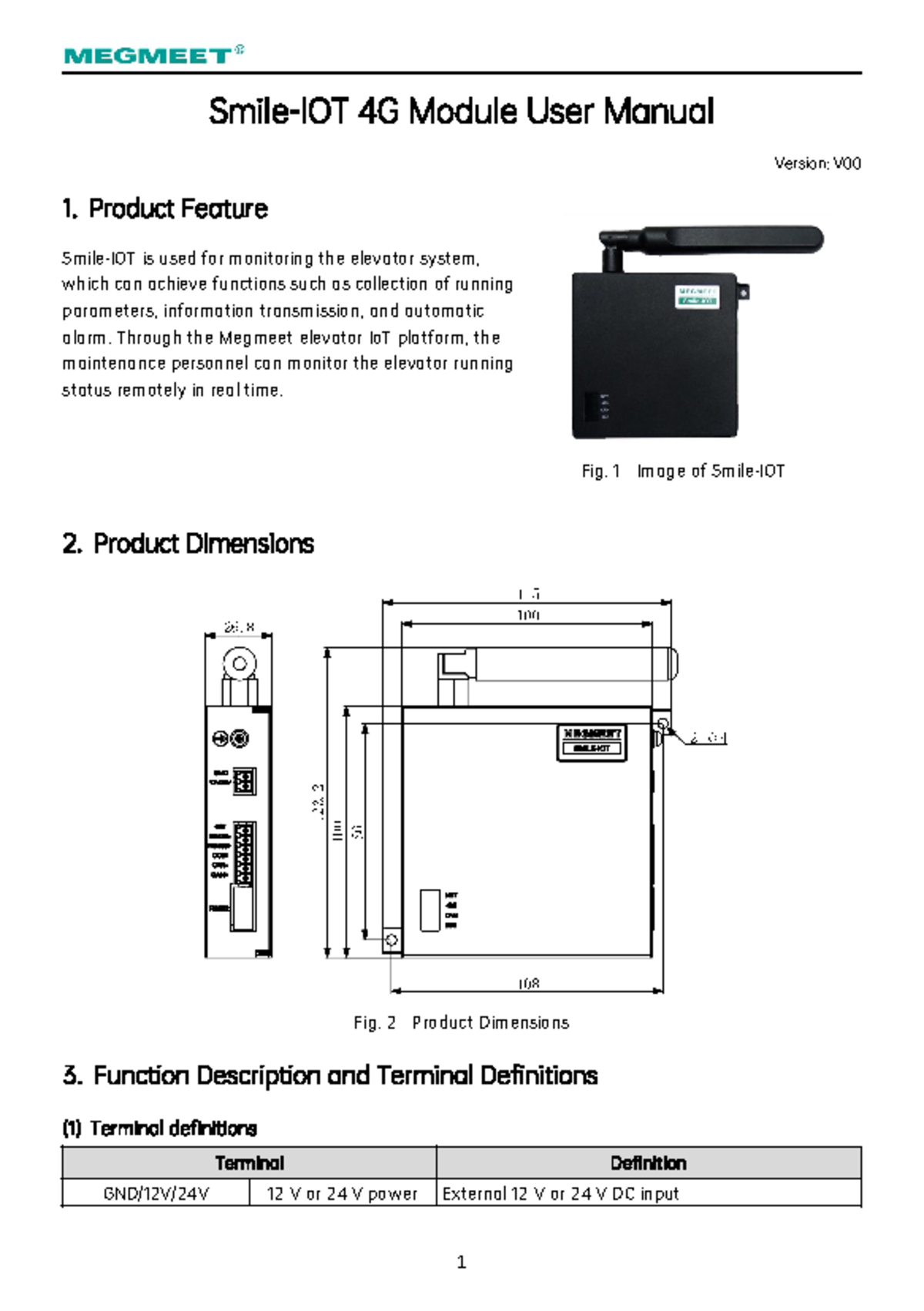 Smile-IOT 4G Module User Manual: Features & Functions Overview - Studocu