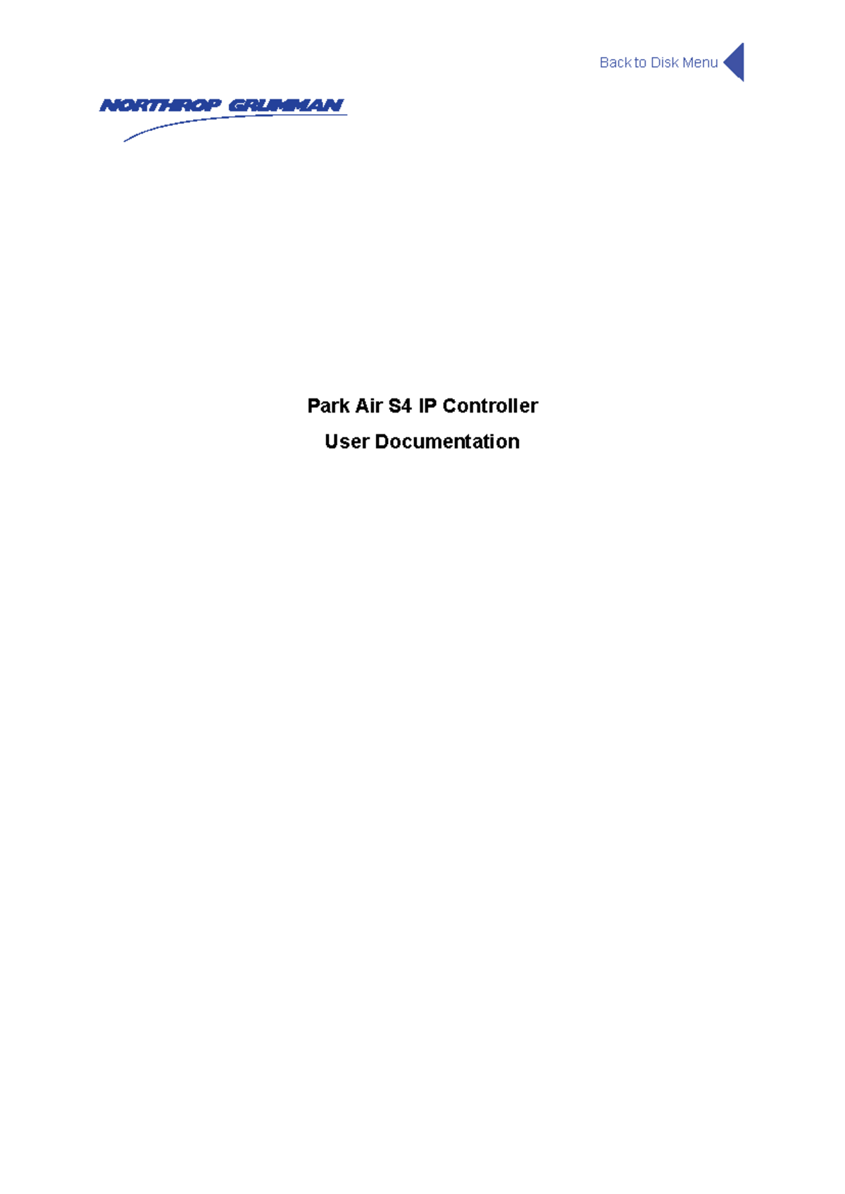 Park Air S4-D User IP Controller User Documentation Guide - Document Preview
