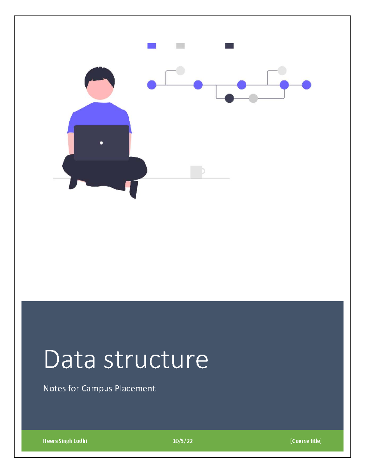 DATA STRUCTURE Notes for Campus Placement (DS-101) - Studocu