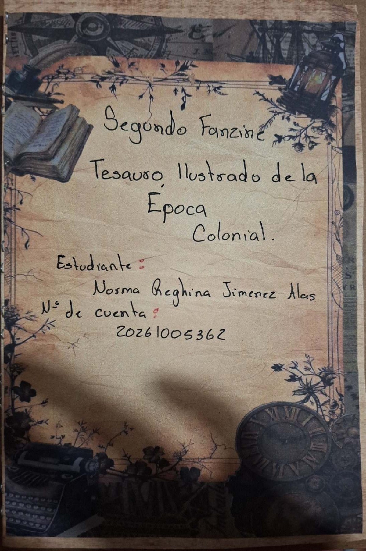 Tarea 2: Tesauro Ilustrado de la Época Colonial - N. Jimenez - Document Preview