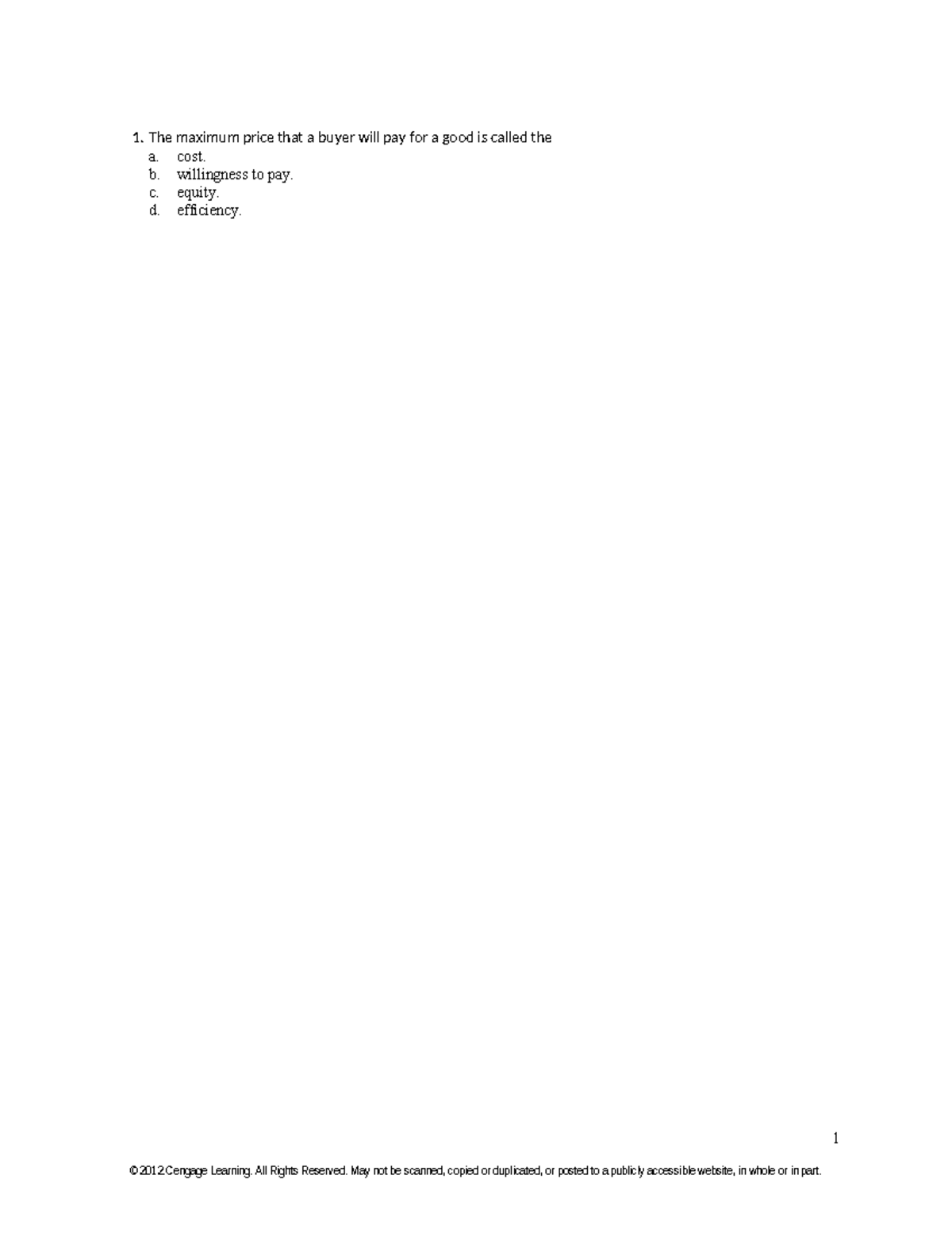 Chapter 3 - Producers and Market Efficiency Concepts - Studocu