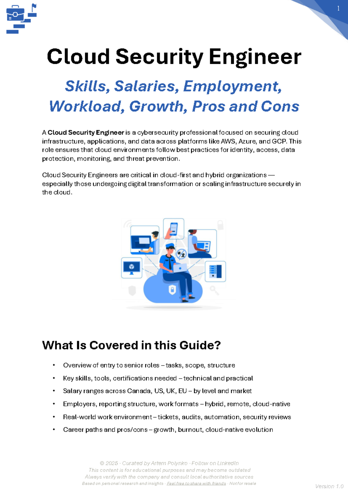 Cloud Security Engineer Skills & Career Insights (1771527326) - Studocu