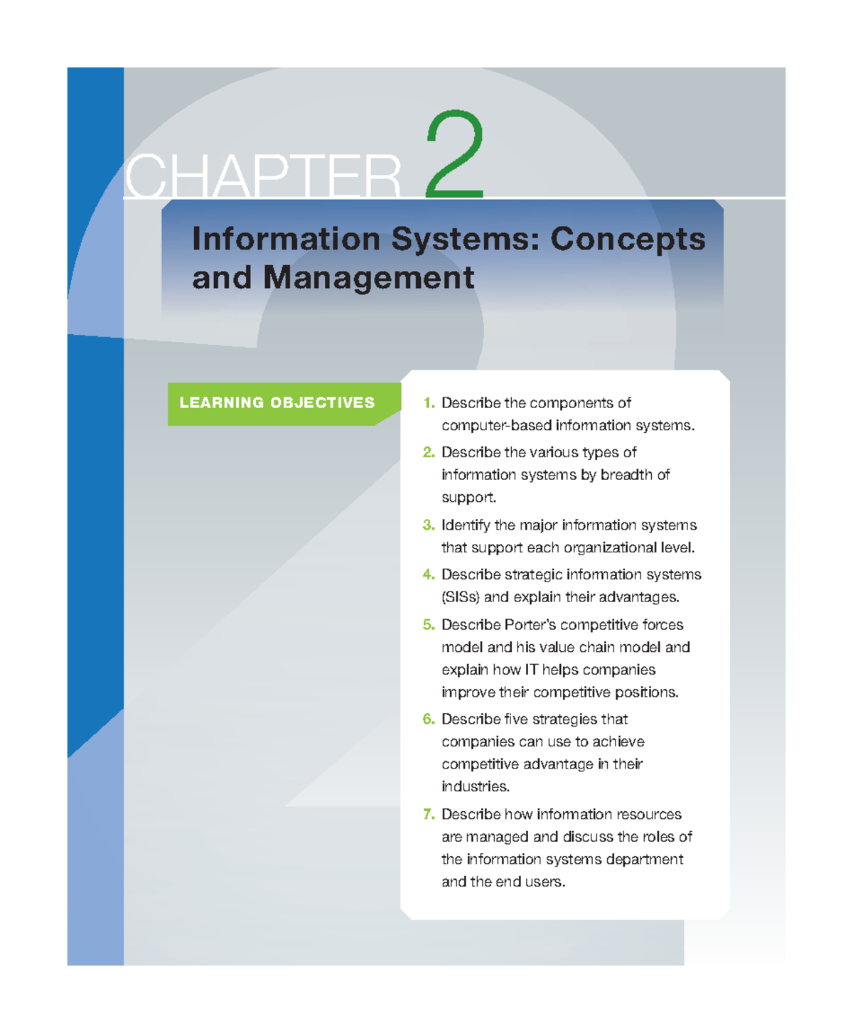 Chp2 Overview of Information Systems and Business Transformation - Studocu