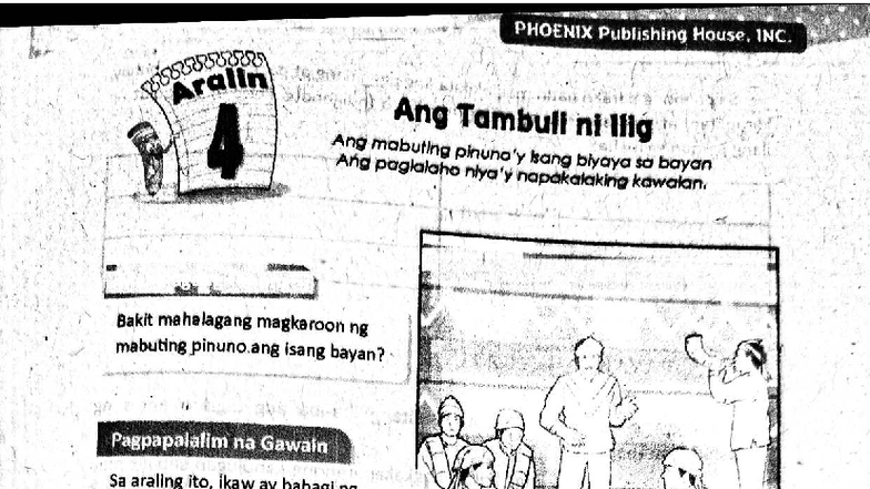 Grade 7 - Aralin 4: Ang Tambuli ni Ilig at ang Kahalagahan ng Mabuting ...