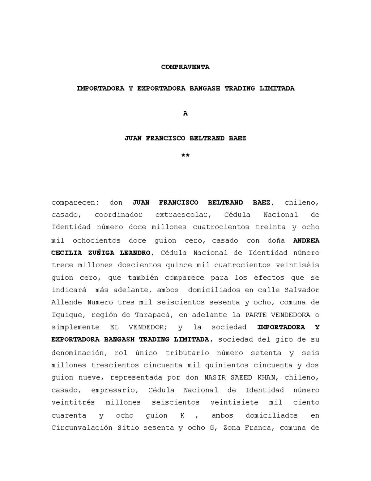 Contrato de Compraventa: Vendedor Casado y Autorización de Esposa - Document Preview