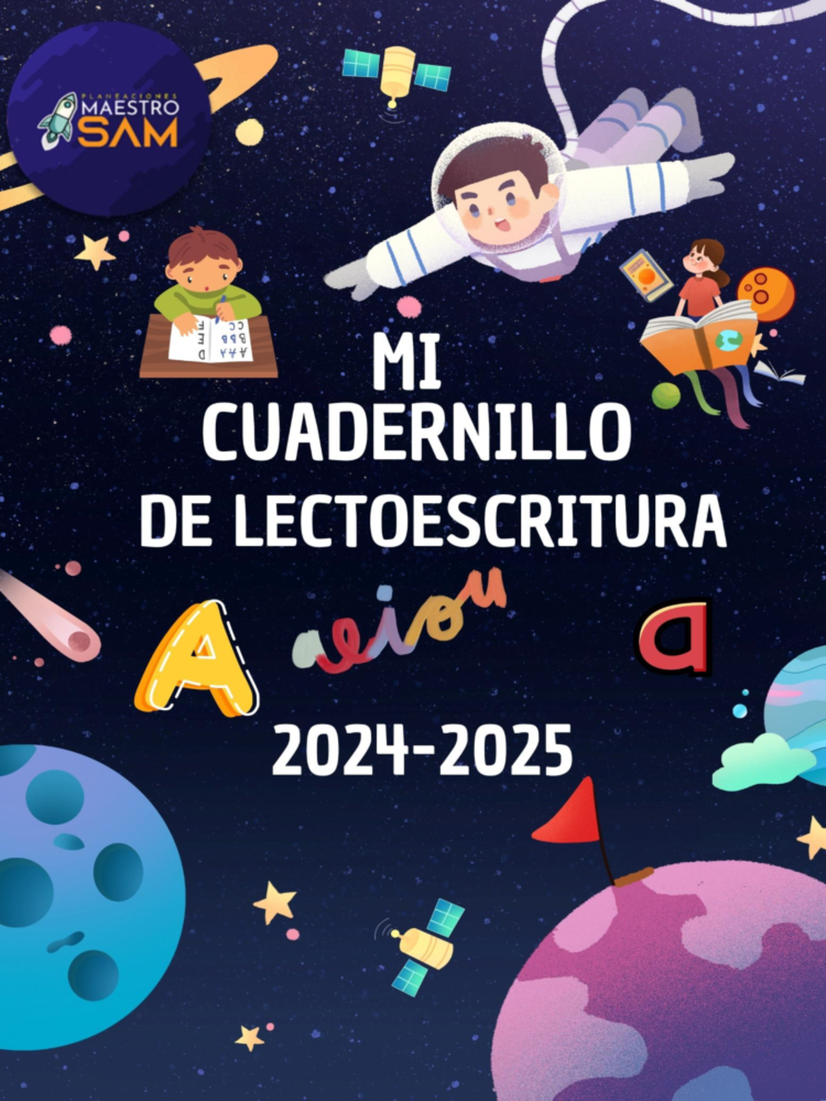FASE 3 Cuadernillo de Lectoescritura Inicial: Vocales y Ejercicios ...