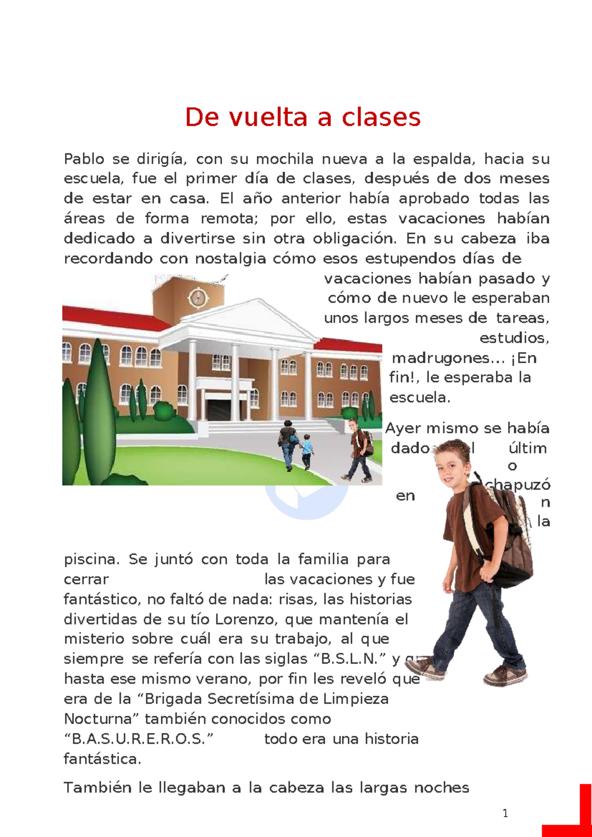 5to Grado: Reflexiones y Normas de Convivencia en la Escuela - Studocu
