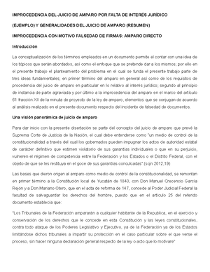 Diagrama DE Procedimiento DE Amparo Indirecto - ANEXO 3 DIAGRAMA DEL ...