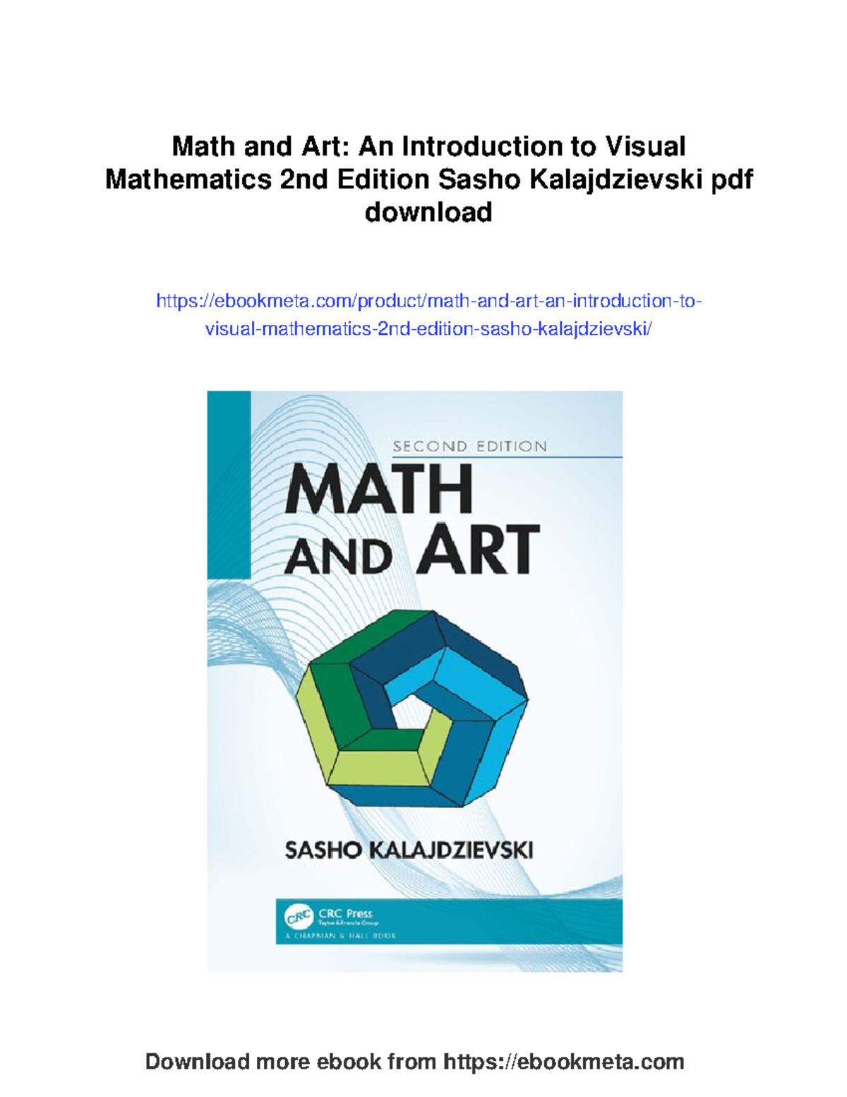 Math and art: An introduction to visual mathematics (2nd edition) - Studocu