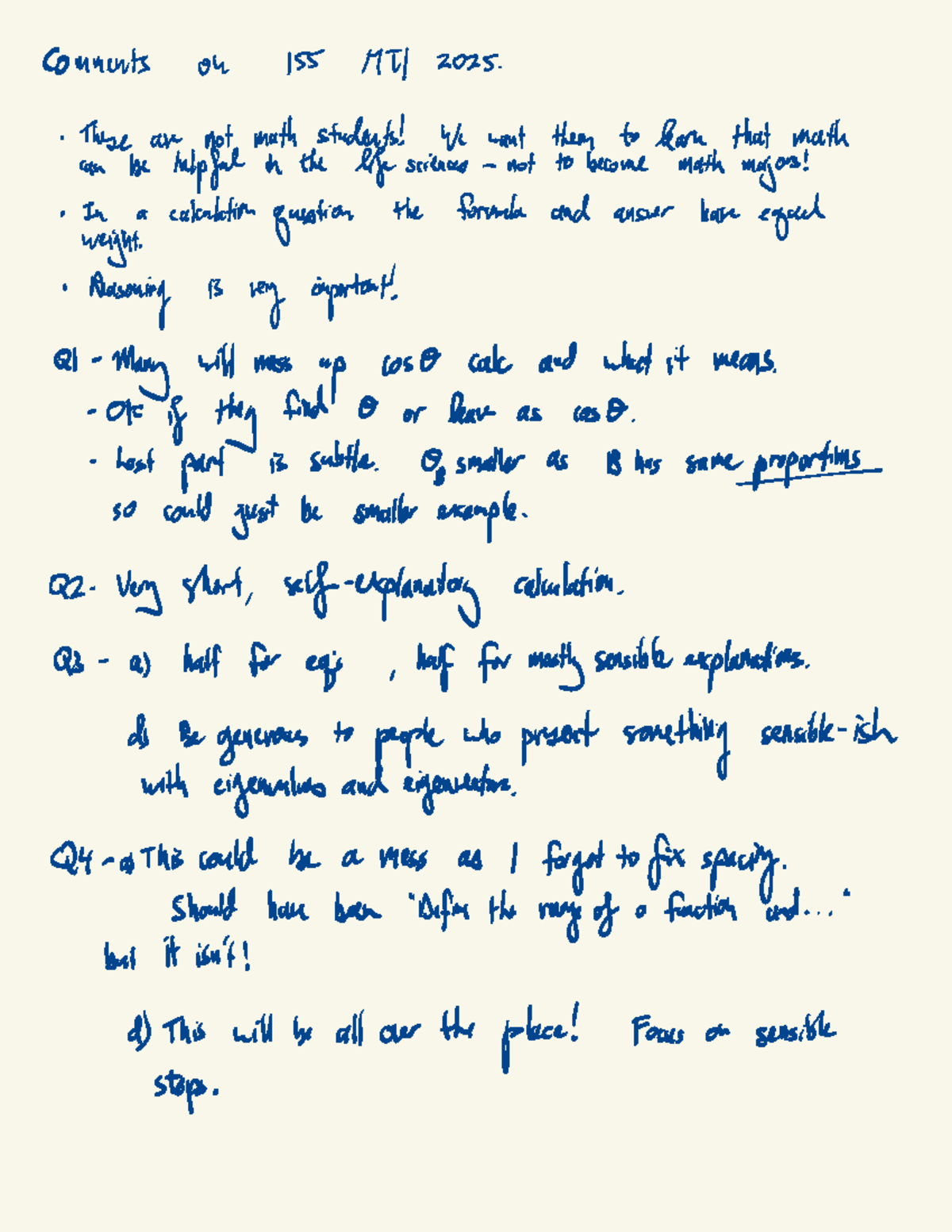 Math 155 D100, Spring 2025 Midterm 1 Exam Review Notes - Studocu