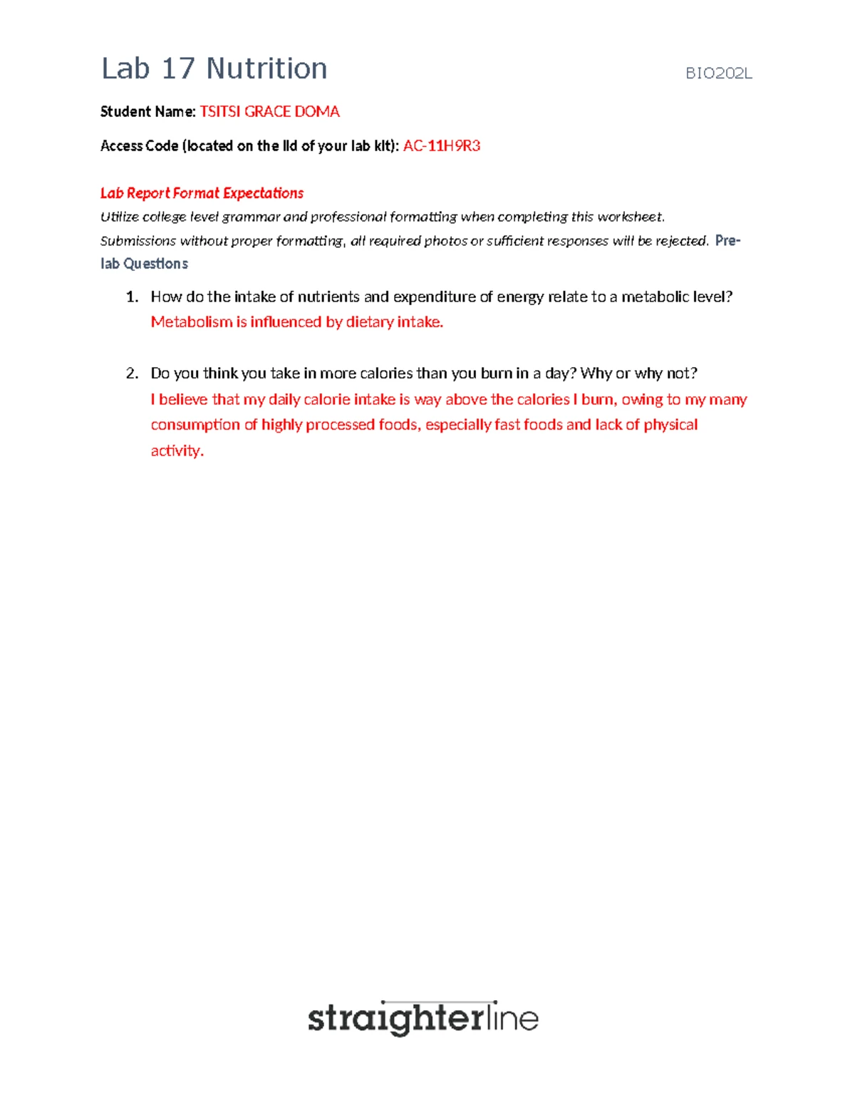 Lab 10: Blood and the heart - BIO202L lab report and observations - Studocu