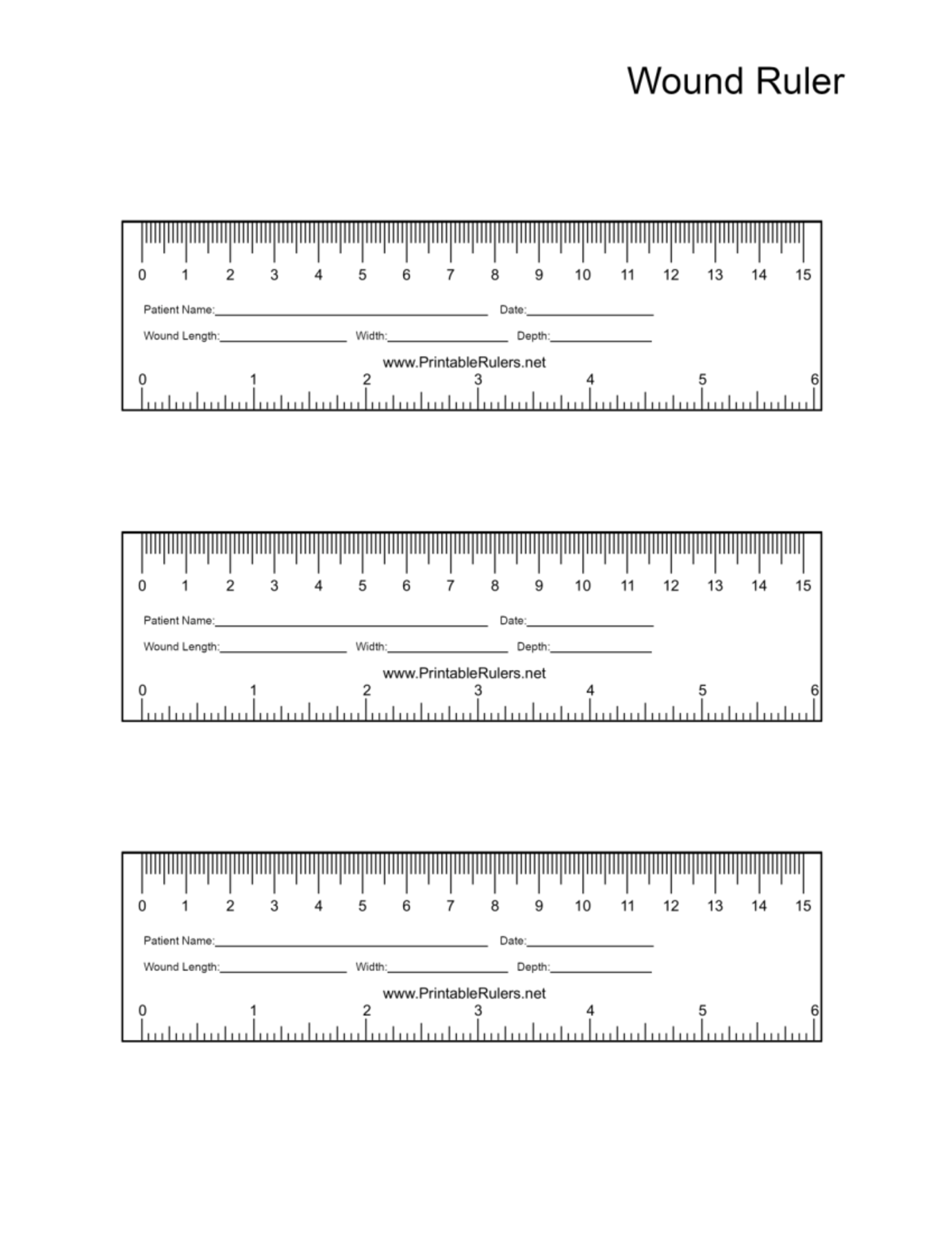 Wound Measurement Ruler - Patient Info & Dimensions - Studocu