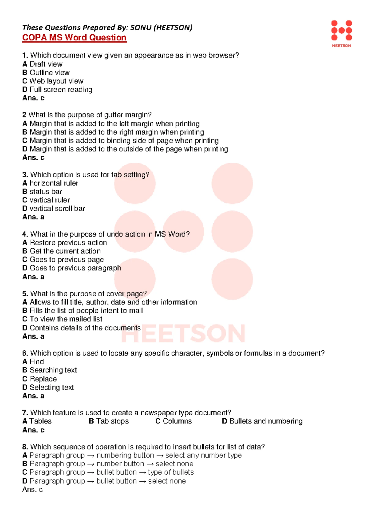 COPA Theory Syllabus 2023-24: Complete Course Overview - Studocu