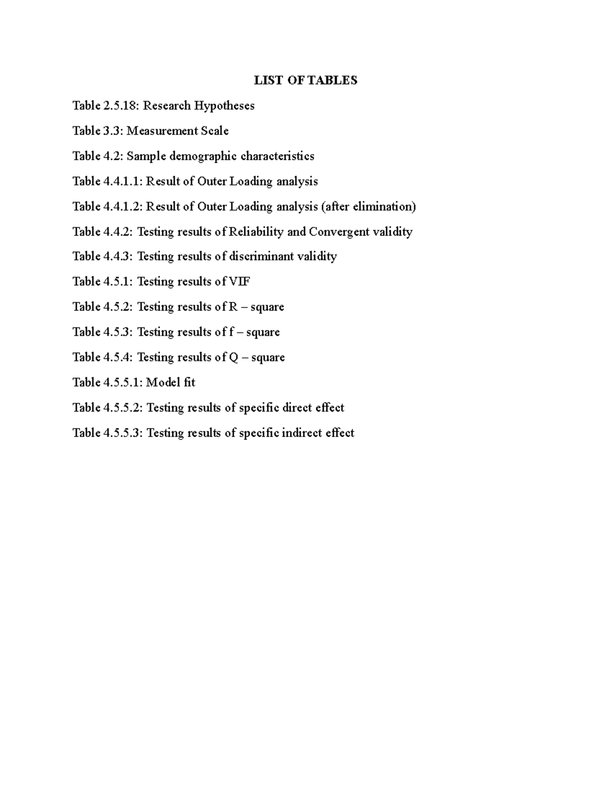 Research Tables and Figures Overview for MIT Study Document - Studocu
