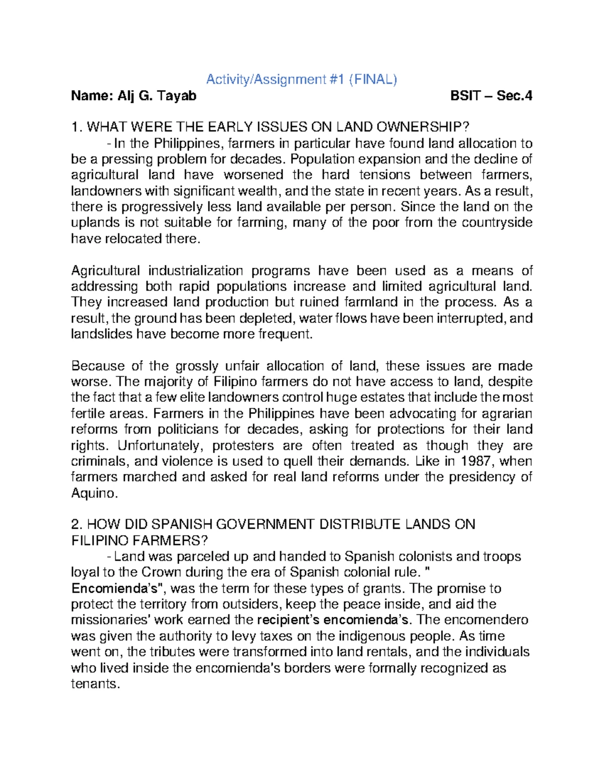 Global Warming: Isyu at Panganib sa Makabagong Panahon - Sample Essay ...