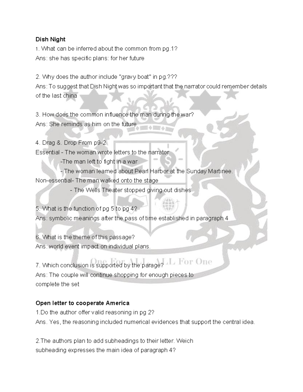 2025 ENG 101 Final Exam Study Guide: Key Themes & Analysis - Studocu