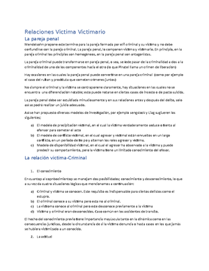 4 Evidencia Cuadro Comparativo Tipos DE Victima - Facultad de Derecho y