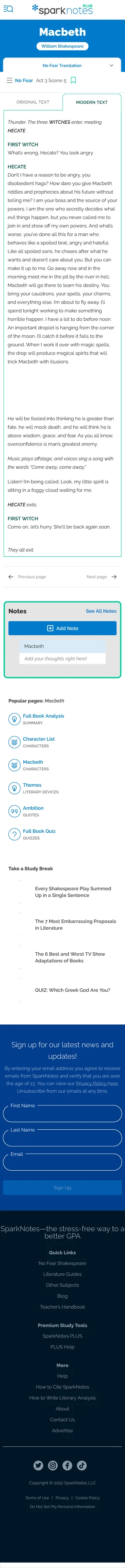 Macbeth Act 3 Scene 6 Summary and Analysis Notes - Studocu